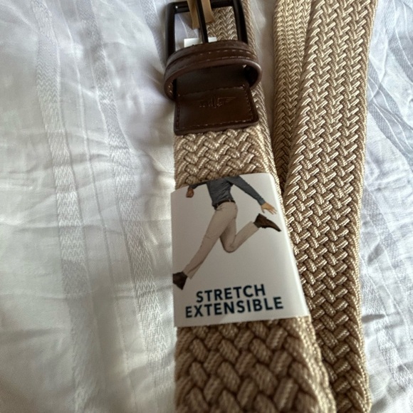 Dockers Men's Beige Stretch Belt - Picture 2 of 4